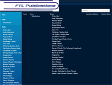 Tablet Screenshot of ftlpublications.com